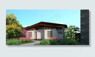 公园卫生间 公共厕所设计效果图图片