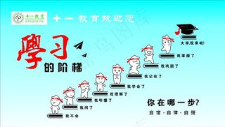 学习的阶梯图片