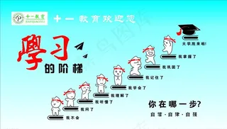 学习的阶梯图片