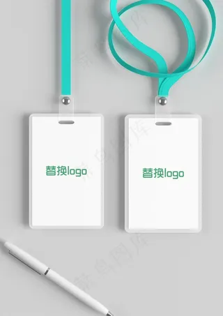 工作证样机图片