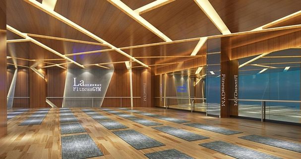 瑜伽房效果图片