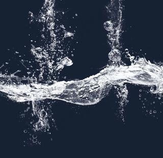 动感水花水流元素图片