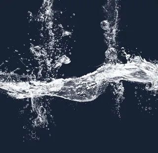 动感水花水流元素图片