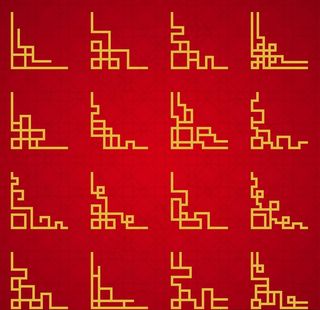 中式边框图片
