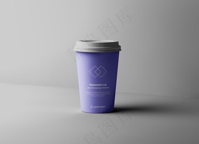咖啡纸杯样机图片