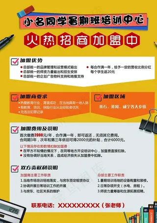 招商加盟宣传图片