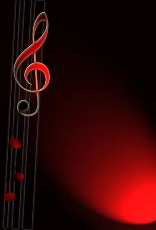 音符背景图片