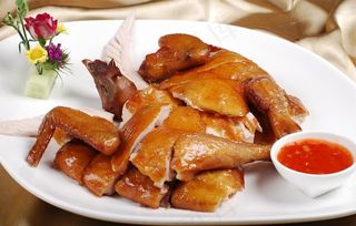 蒜香吊烧鸡图片