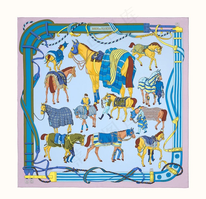 爱马仕方巾图片