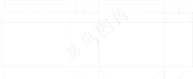 屋脊礼盒刀版图片 屋脊礼盒刀版图片