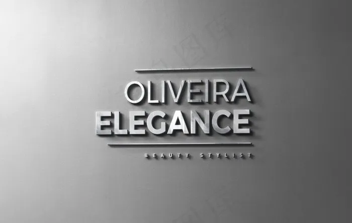 logo样机 立体效果 标志贴图片(3600X2400(DPI:300))psd模版下载