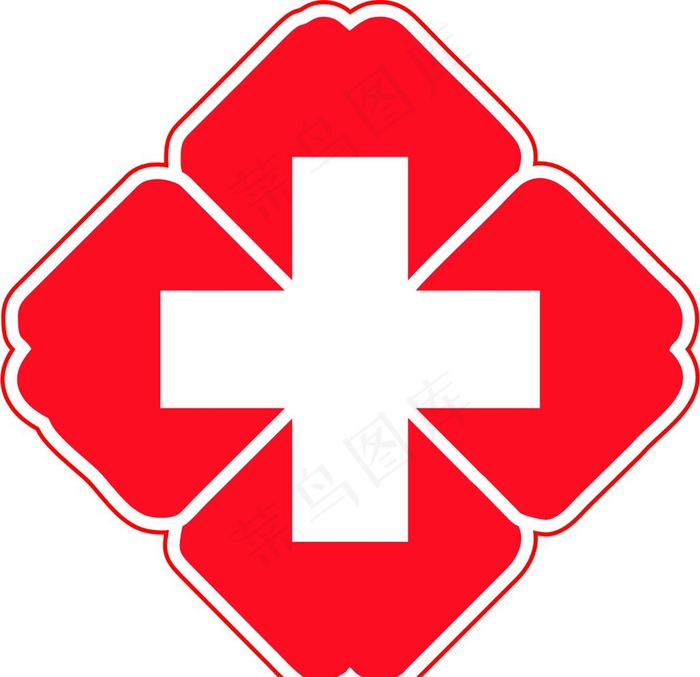 医院标识图片cdr矢量模版下载