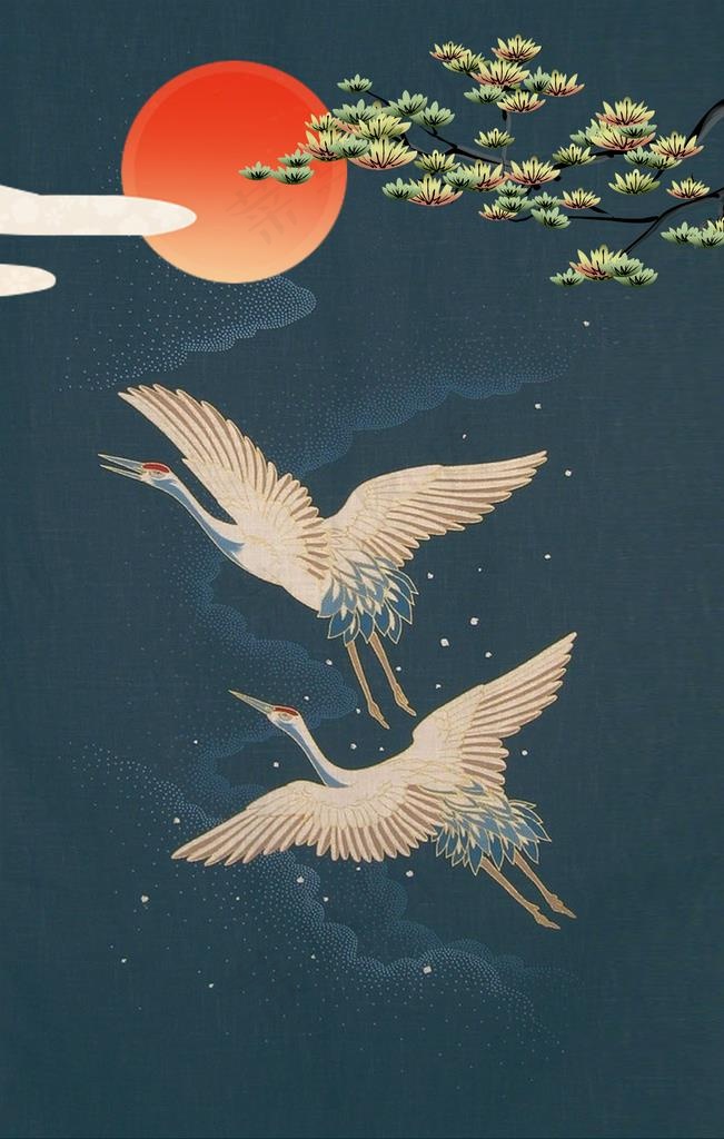 国潮背景图片