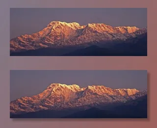 喜马拉雅的晨光图片