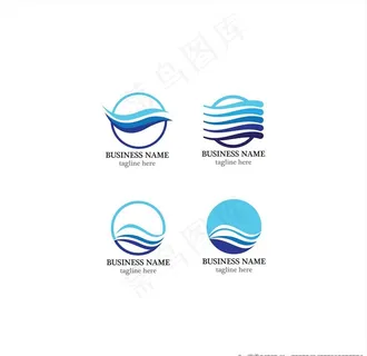 水波纹图标图片