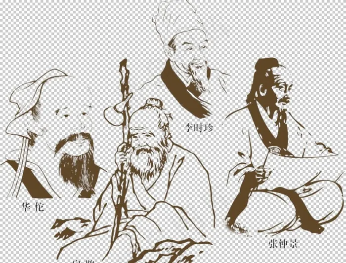 四大名医图片