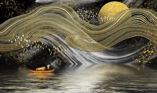 抽象装饰画图片