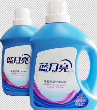 蓝月亮 免抠PNG图片