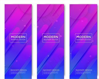 炫彩几何卡片图片