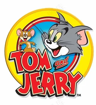 猫和老鼠LOGO（已抠好）图片