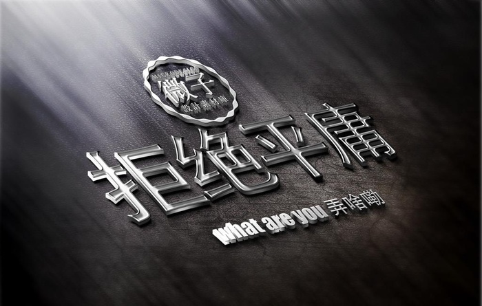 logo样机图片