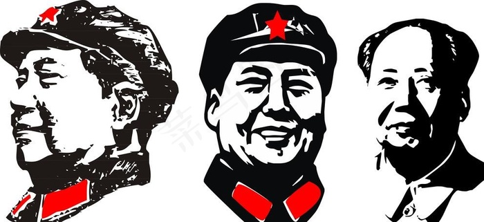 毛主席头像图片