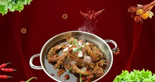 羊蝎子火锅 海报 餐饮图片