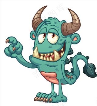 卡通怪兽图片