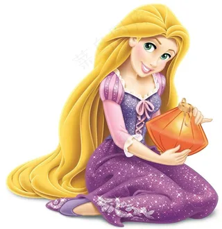 迪士尼长发公主图片