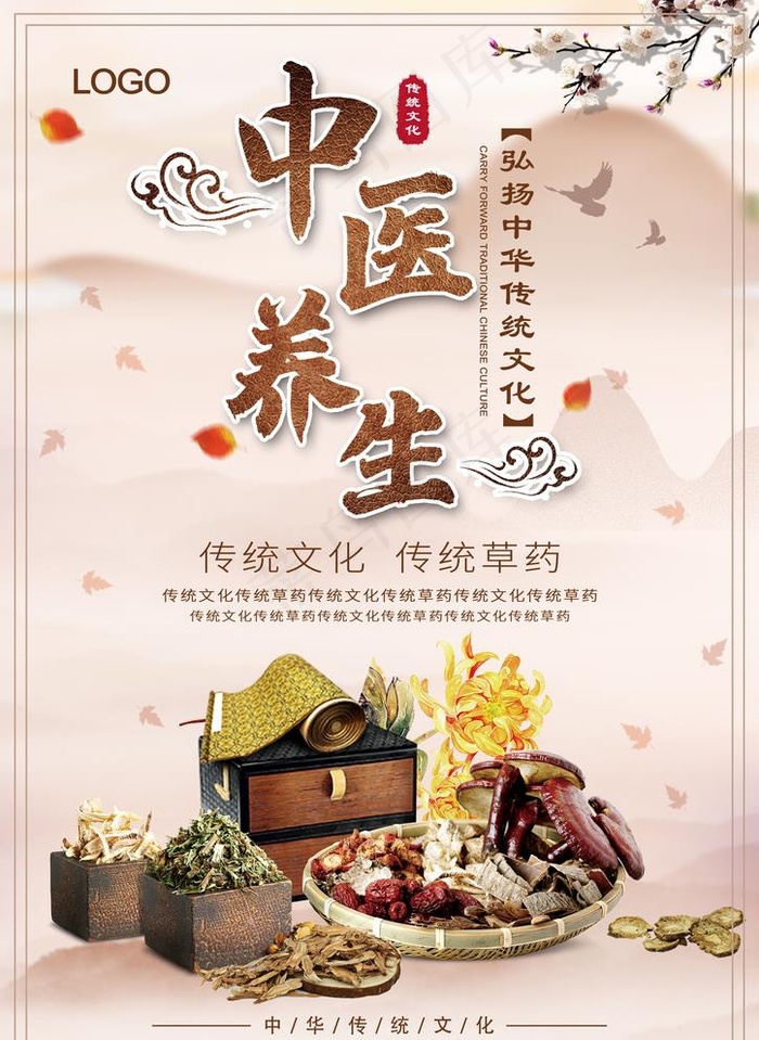 中医养生图片(3508X4961(DPI:300))psd模版下载
