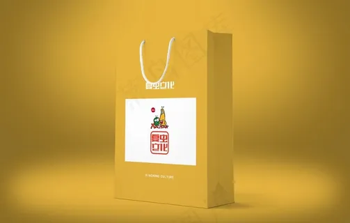 手提袋样机图片