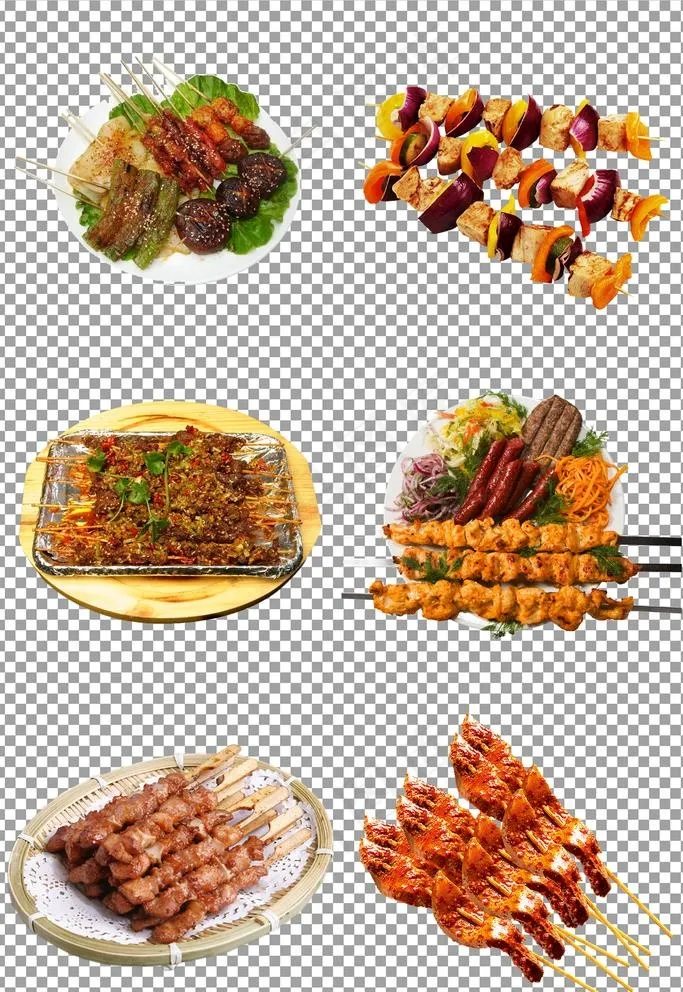 烧烤烤串图片