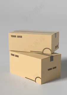 纸箱样机图片