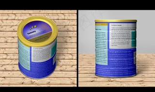 奶粉罐样机图片