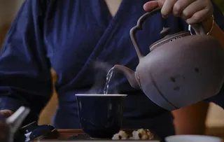 茶艺师泡茶图片