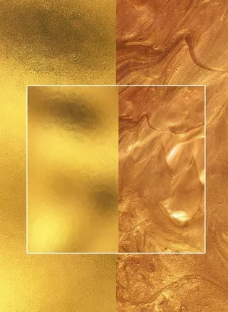 高清金色金属磨砂质感背景图片