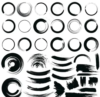 笔刷笔触图片 笔刷笔触图片