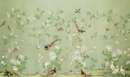 中式花鸟图片 中式花鸟图片