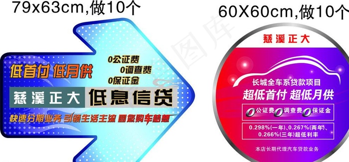 长城汽车车贷地贴图片cdr矢量模版下载