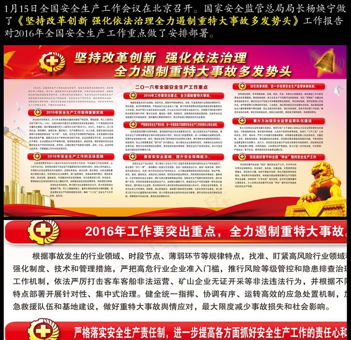 2016年安全生产工作要点展板图片(6803X3402(DPI:72))psd模版下载