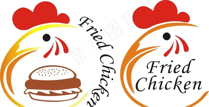 炸鸡logo图片cdr矢量模版下载