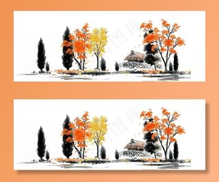 古典水墨画图片