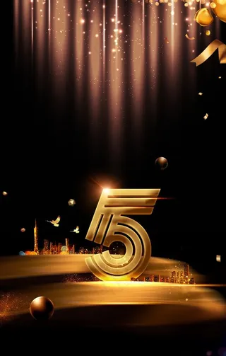 黑金海报背景图片