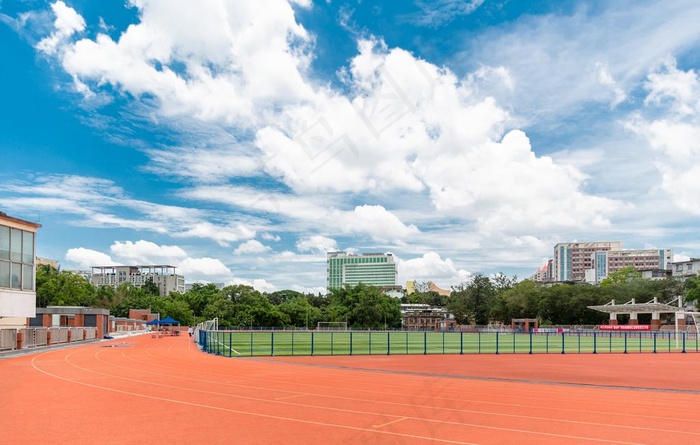 操场 学校 足球场 运动图片