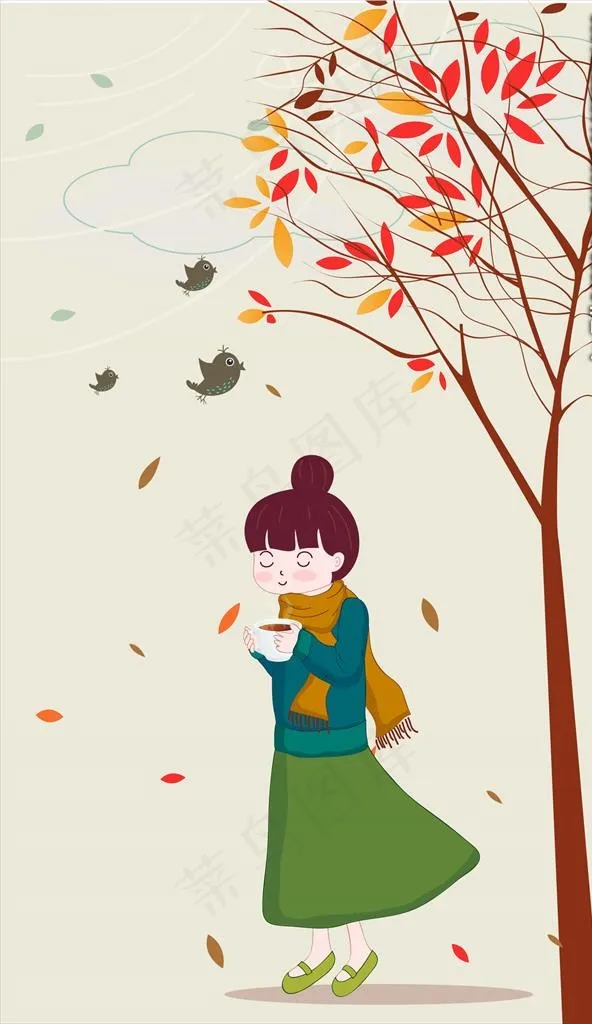 秋天背景图片