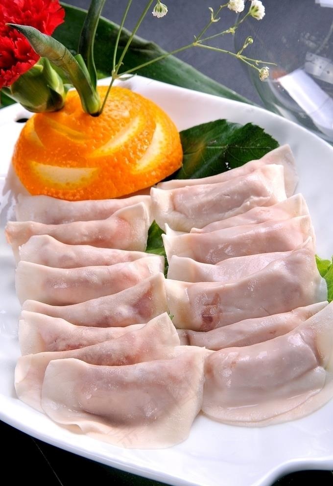 鱼皮饺图片