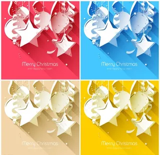 新年贺卡矢量图片