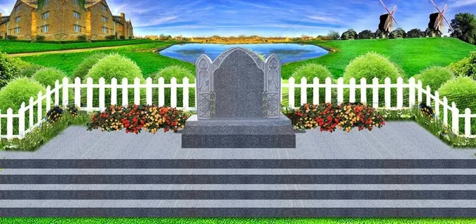 欧式墓地图片