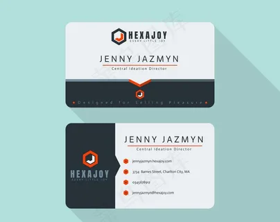 建筑公司名片图片