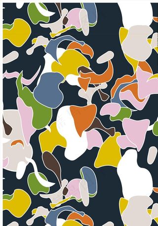 彩色迷彩底纹矢量图下载图片